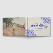 Livre D'or Joli Mariage floral rustique avec photo (Complet)