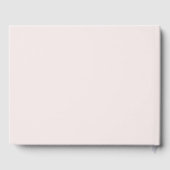 Livre D'or Joli Mariage Pastel rose cerise (Verso)