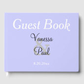 Livre D'or Joli Mariage Periwinkle (Recto)