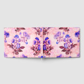 Livre D'or Joli rose avec / Purple Floral Print (Complet)