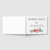 Livre D'or Joli Rose & Eucalyptus Bouquet Mariage (Complet)