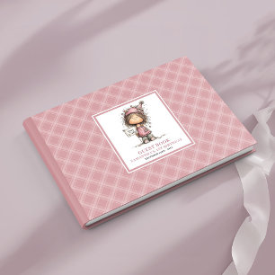 Livre D'or Jolie petite fille fantaisiste de 1 an invitée à u