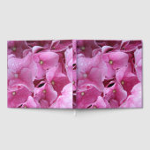 Livre D'or Journal - Fleurs d'Hydrangée rose - (Complet)