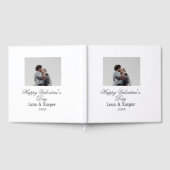 Livre D'or Joyeuse Saint-Valentin couple photo moderne simple (Complet)