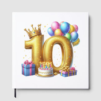Livre D'or Joyeux 10ème Anniversaire
