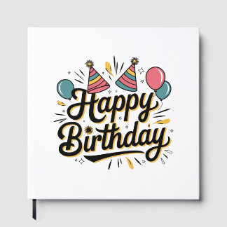 Livre D'or Joyeux Anniversaire Festif