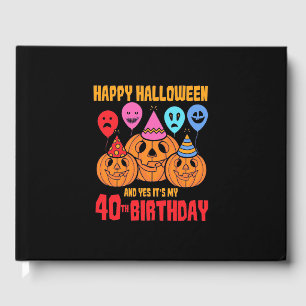 Livre D'or Joyeux Halloween 40e anniversaire