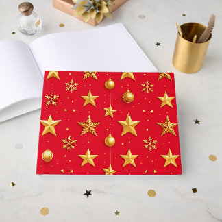 Livre D'or Joyeux Noël étoilé