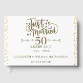 Livre D'or Juste marié 50ème anniversaire de Mariage (Recto)