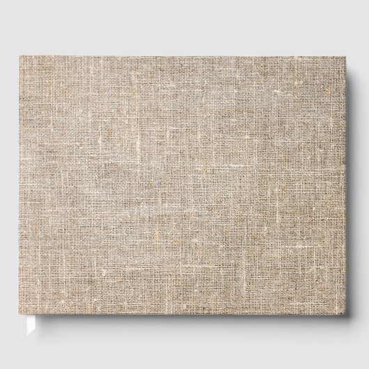 Livre D'or Jute Textile (Recto)