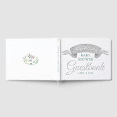 Livre d'or Koala & Eucalyptus Grey Baby shower (Complet)