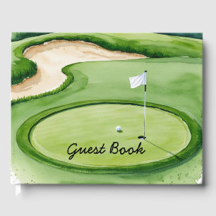Livre D'or La balle de golf est sur le green