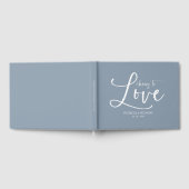 Livre D'or La Calligraphie Moderne Apprécie Le Mariage (Complet)