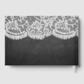 Livre D'or La collection de Mariages Chalkboard & Lace (Verso)