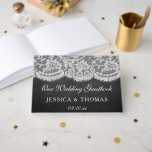 Livre D'or La collection de Mariages Chalkboard & Lace<br><div class="desc">Célébrez dans le style avec ce livre d'hôtes mariage élégant et très tendance. Le design est facile à personnaliser avec votre libellé d'événement spécial et vos invités seront ravis quand ils verront ce fabuleux livre d'or. Les éléments mariages correspondants se trouvent dans la collection.</div>