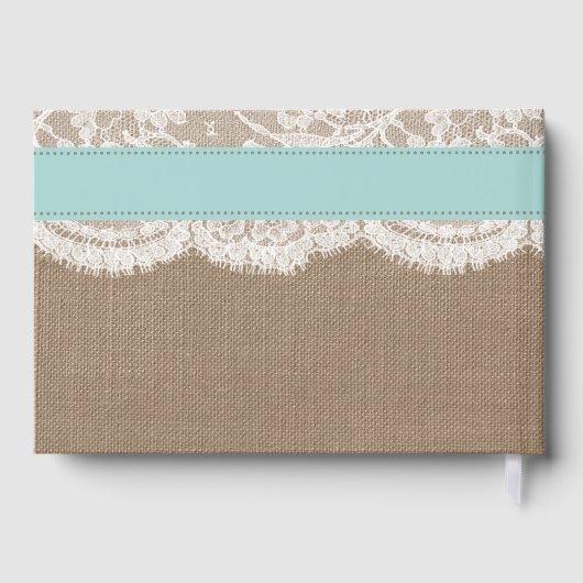 Livre D'or La collection de mariages de plage de sable turquo (Verso)