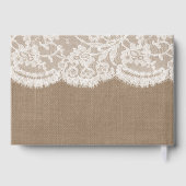 Livre D'or La collection rustique de mariage Starfish Beach (Verso)