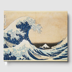 Livre D'or La Grande Vague au large de Kanagawa par Hokusai