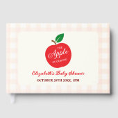 Livre D'or La Pomme De Notre Baby shower Oeil (Recto)
