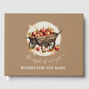 Livre D'or La Pomme De Notre Baby shower Oeil