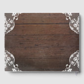 Livre D'or Lace et Mason Jar Mariage campagnard rustique (Verso)