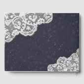 Livre d'or Lace Tournesols et lumières à cordes ma (Verso)