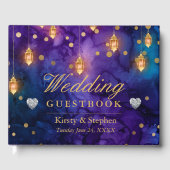 Livre D'or Lanternes de nuit Mystic Marrakesh & Bokeh Mariage (Recto)