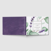 Livre D'or Lavande rustique et Mariage d'eucalyptus (Complet)