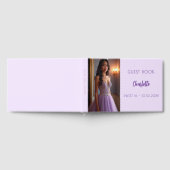 Livre D'or Lavande violet photo Sweet 16 (Complet)
