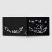 Livre D'or Lavande violet Rose et Eucalyptus (Complet)