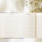 Livre D'or Lavender eucalyptus m. mariage