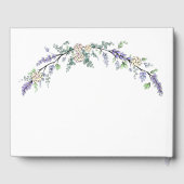 Livre D'or Lavender Ivory Rose et Eucalyptus (Verso)