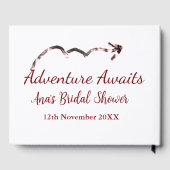 Livre D'or L'aventure attend l'enterrement de vie de jeune fi (Verso)