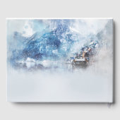 Livre D'or Le lac Winter Mountain (Verso)