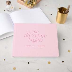 Livre D'or Le Mariage Rose où l'Aventure Commence