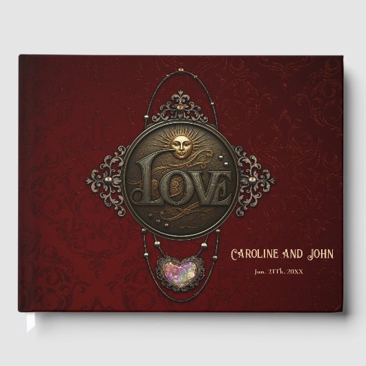Livre D'or L'Emblème de l'Amour. (Recto)