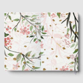 Livre D'or Les Fleurs de Cherry Blossoms (Verso)