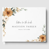 Livre D'or Letters to the Bride! Boho Bridal Shower (Recto)