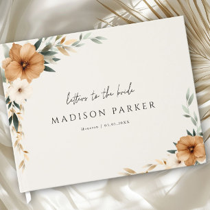 Livre D'or Lettres à la mariée ! Réception de mariage bohème