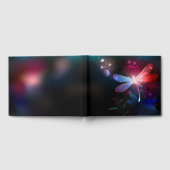 Livre D'or libellule rouge brillante (Complet)