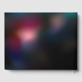 Livre D'or libellule rouge brillante (Verso)