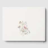 Livre D'or Lilac Boho Fleur sauvage Fern Mariage botanique (Verso)