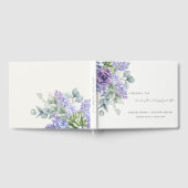 Livre D'or Lilac Succulent Eucalyptus Botanical Bunch Mariage (Complet)