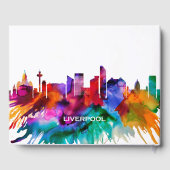 Livre D'or Liverpool Skyline (Verso)