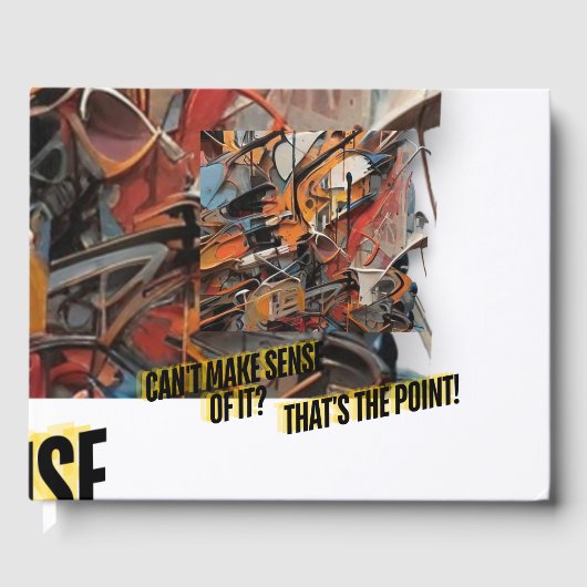 Livre D'or Livres d'invités/Art Abstrait (Recto)