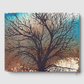 Livre D'or Location Arbre Aquarelle Art Vacances (Verso)