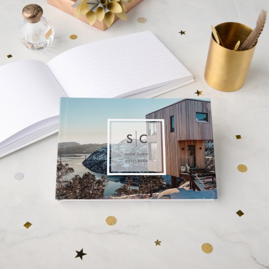 Livre D'or Location de Cabine de neige Commentaires clients (Recto ouvert)