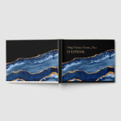 Livre D'or Location de marbre bleu marine (Complet)
