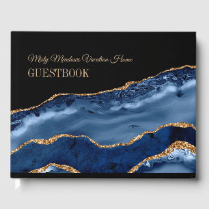 Livre D'or Location de marbre bleu marine