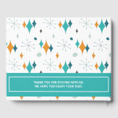 Livre D'or Location de vacances Retro Starburst (Verso)